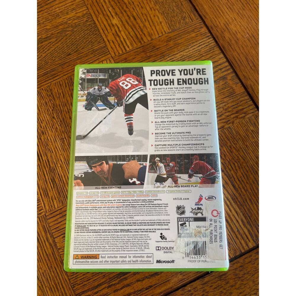 XBOX 360 EA SPORTS NHL 10 - Picture 2 of 3
